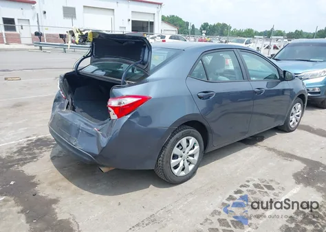 2016 Toyota Corolla Le from USA, damaged, VIN 2T1BURHE6GC628873